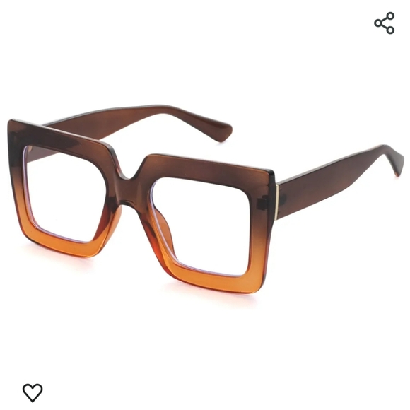 Source Unknown Accessories - Oversized Squared Glasses